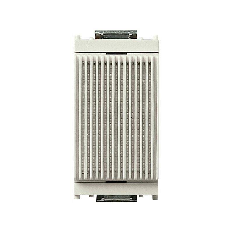 SANDASDON Pulsante Portanome 2M Campanello Bianco Compatibile Con Vimar Plana 84748732