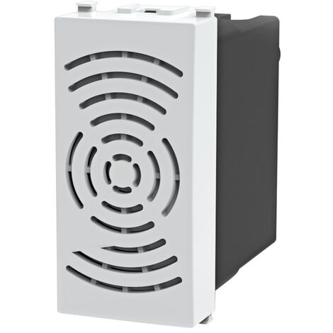 Ronzatore elettrico 230V per campanello bianco compatibile anche con Vimar Plana