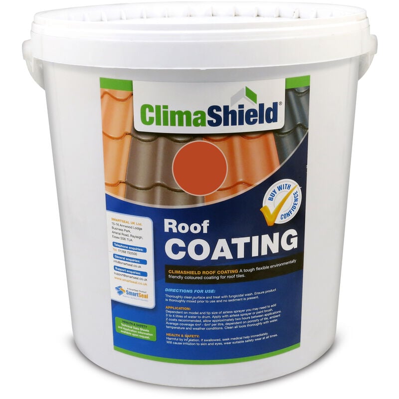 Smartseal - Roof Coating (Climashield) - Rustic Red