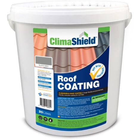 Roof Coating (Climashield) - Slate Grey - 20 Litre