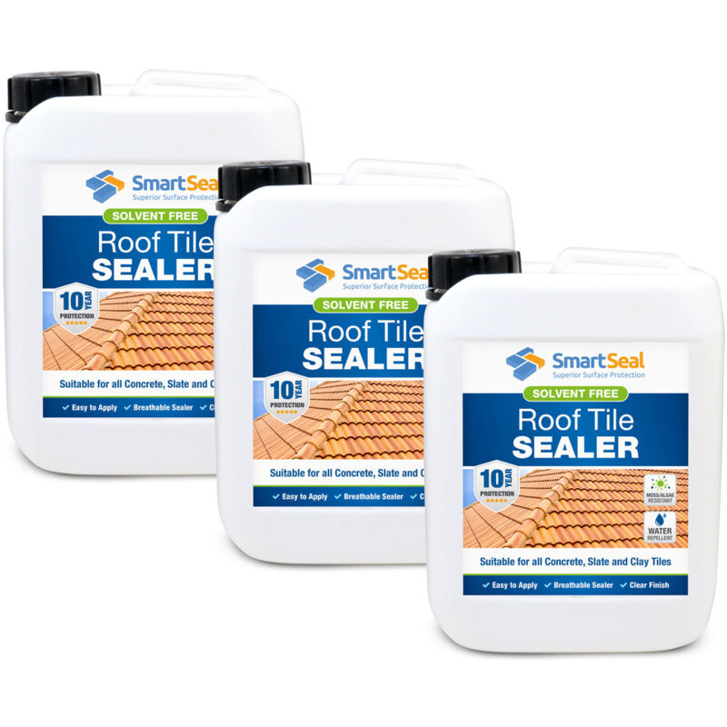 Smartseal - Roof Tile Sealer - Impregnating - 3 x 5 Litre