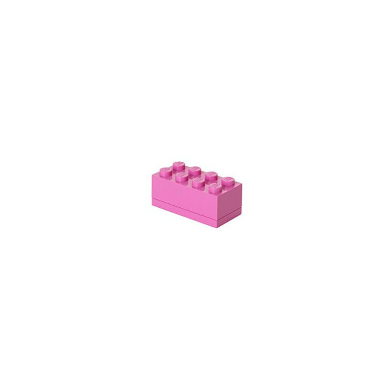 ROOM COPENHAGEN 4EverSpiel 4012 Mini Boîte Lego 8-brique en rose, Polypropylène, 45x35x25 cm (RC40121739)