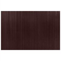 Room Divider Bamboo Dark Brown 250x195 cm
