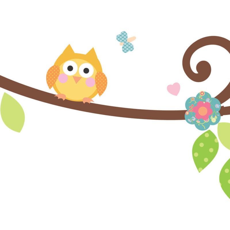 Stickers - Arbre Happy Mini - Hauteur 22,9 cm