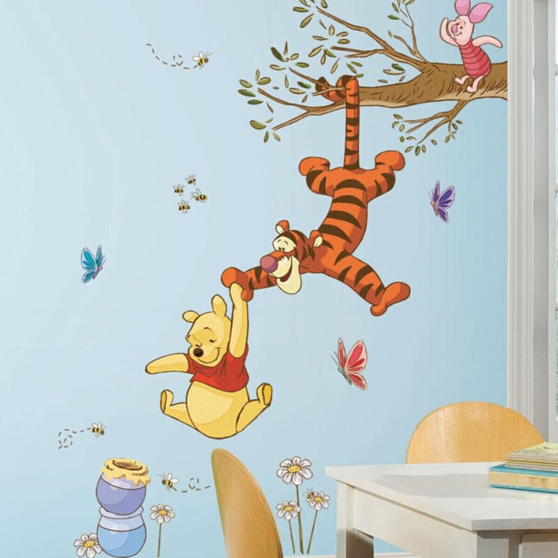 Roommates - Stickers géant Arbres Magique Winnie l'Ourson Disney 106x104cm