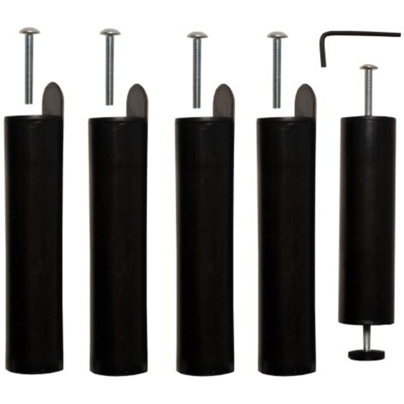 Jeu de pieds de lit Jeu de 5 pieds - 10633