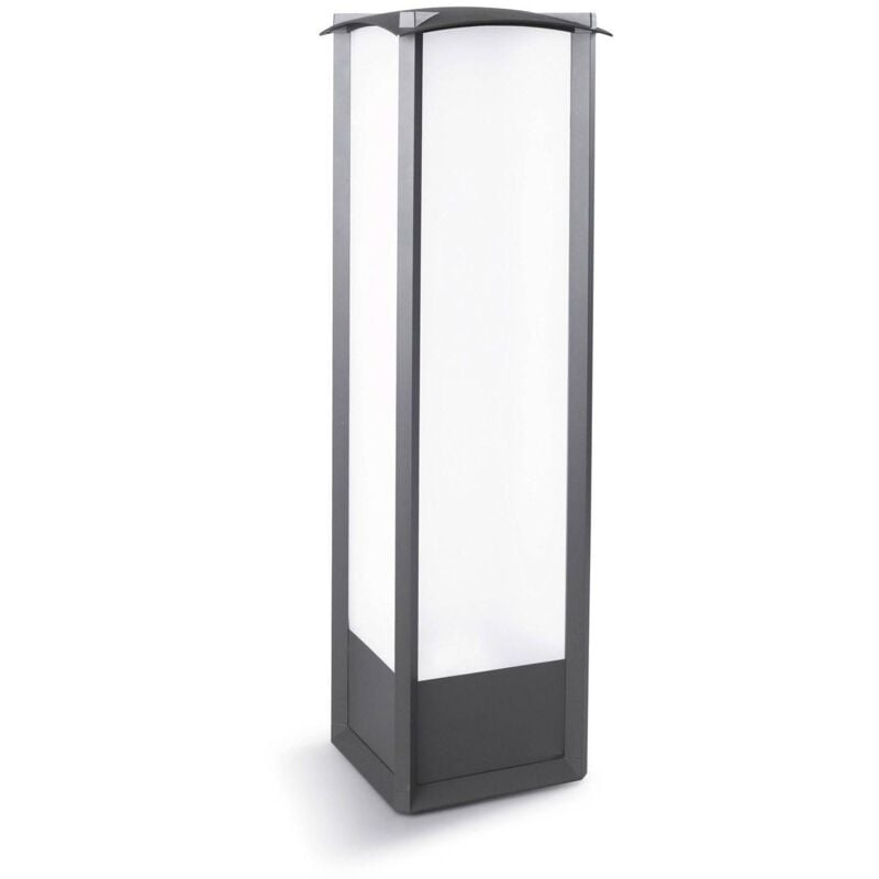 Leds-C4 Mark - Paletto luminoso alto 1 luce da esterno Urban Grey IP44