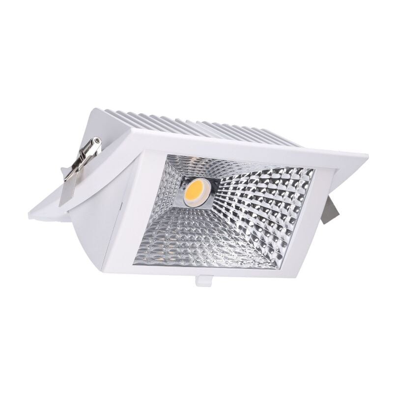 Image of LedsC4 Downlight Out Square 40.9W Bianco Caldo - 3000K Cri 80 93.1º Bianco Ip20 3276L