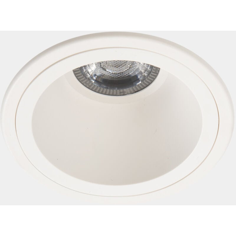 Downlight Lite Ø88Mm 6.7W Bianco Neutro - 4000K Cri 80 46.5º On-Off Bianco Ip5