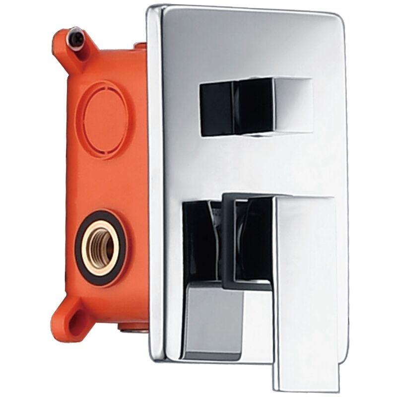 IMEX GSM03V Empotrado Monomando 3 Vías Cromo - ref: GSM03V