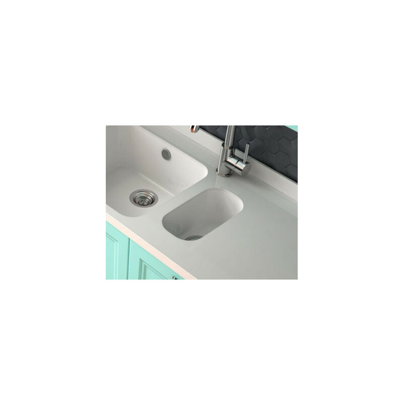 

FREGADERO SINTÉTICO BRILLO GANDIA 15 30x15 cm BAJO ENCIMERA 161_Gloss BE Blanco - Poalgi