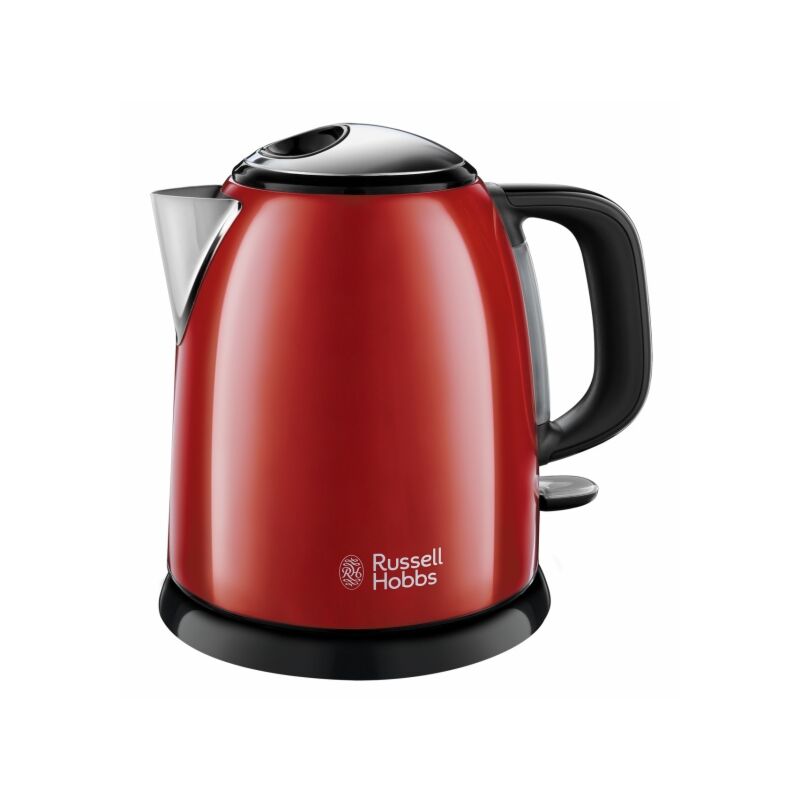 Russell Hobbs - Hervidor Mini Colours Plus Con Capacidad De 1 Litro Rojo En Oferta Russel Hobbs - Hervidor 24992-70