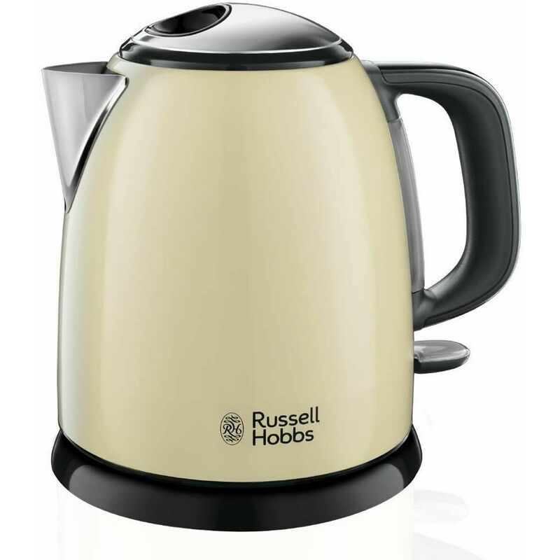 Hervidor de Agua Eléctrico con Luz LED Russell Hobbs 24994-70 Crema 2400 W (1 L)