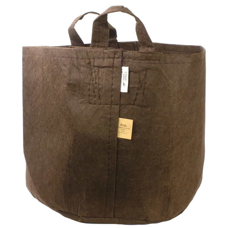 25 - 95L - Pot géotextile avec anses Marron - Ligne Boxer - 53x42cm - Root Pouch