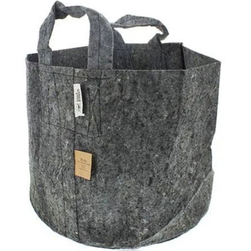 Pot textile - 95L - Grey avec anses - 55x42cm Root Pouch