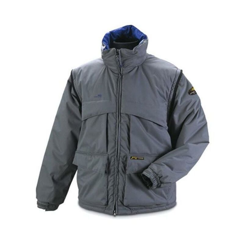 

MIBRICOTIENDA ropa abrigo cazadora mensajero gris xl 288cdm manga desmonta