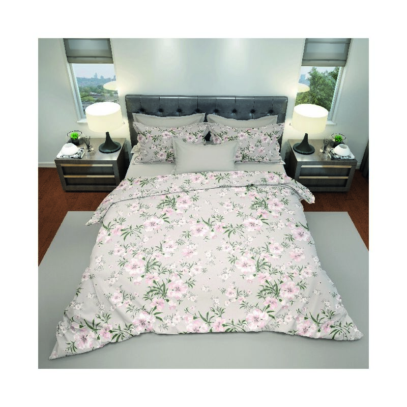 

Ropa de cama Cherry - Individual - con sabana bajera, sabana, funda de almohada - Multicolor en Algodon, 150 x 290 cm