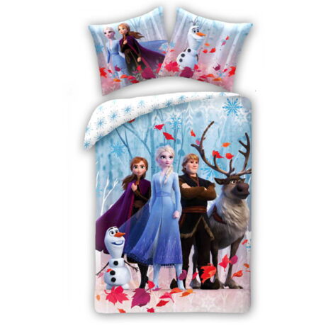 Ropa de cama de algodón 140x200 FROZEN Elsa y Anna