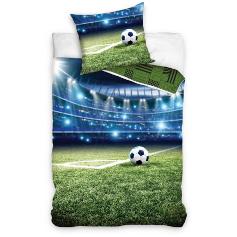 Ropa de cama de algodón 140x200 portería de fútbol