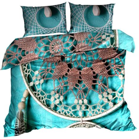 Ropa de cama de satén de algodón 3D 160x200cm DREAMCATCHER