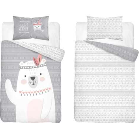 Ropa de cama para bebé 100x135 Osito de peluche ALGODÓN