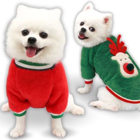 Ropa de invierno para perros, suéter navideño para invierno, conjunto para perros XXL PetJet