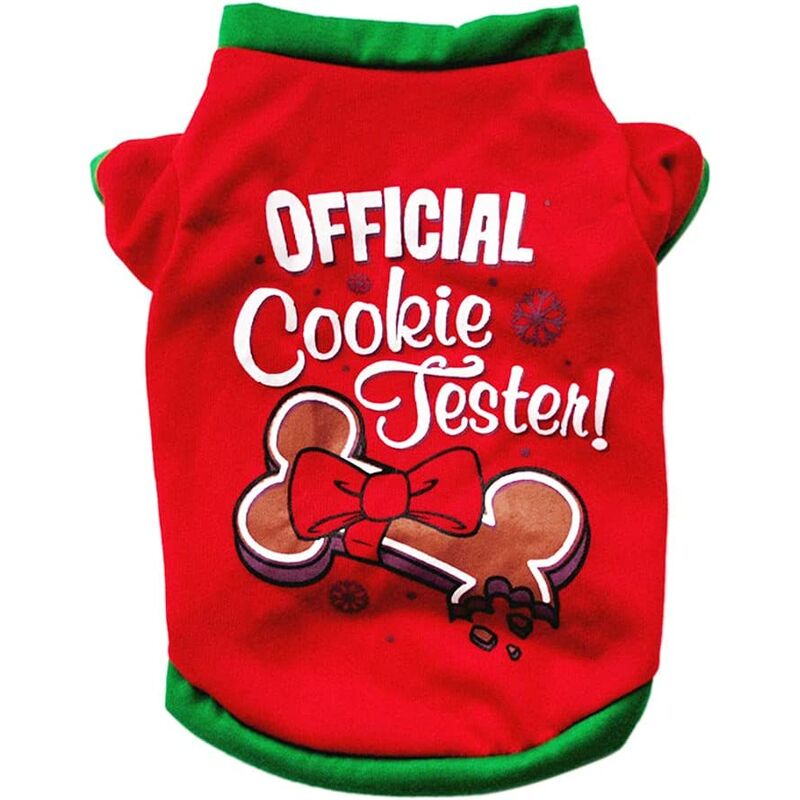 

Ropa de Navidad para mascotas Pijamas de Navidad para perros Camiseta cálida para cachorros Perro pequeño Disfraz de gato Decoración de fiesta (M)
