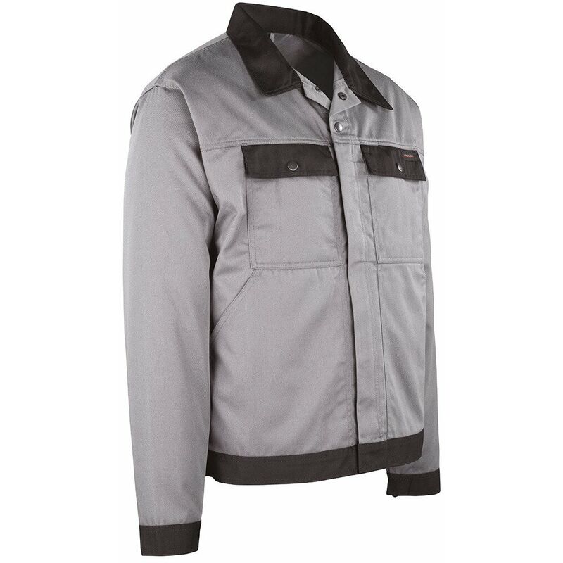 

Chaqueta de trabajo SAFETOP clásica bicolor Nendos | Gris - XS