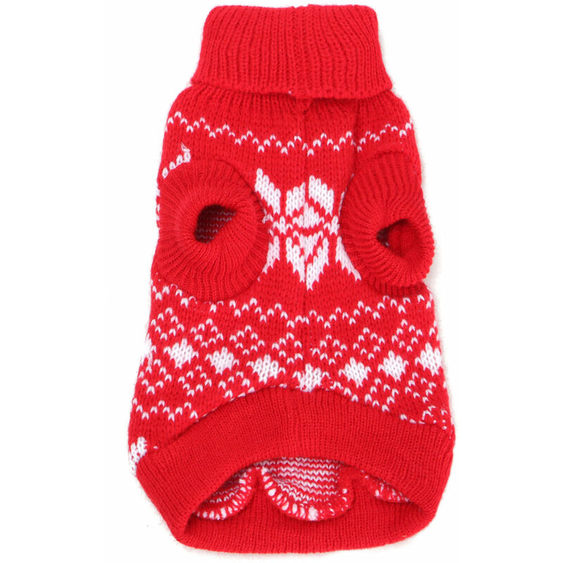 

Ropa para perros Jersey de punto Abrigo Invierno Rojo XS LAVENTE