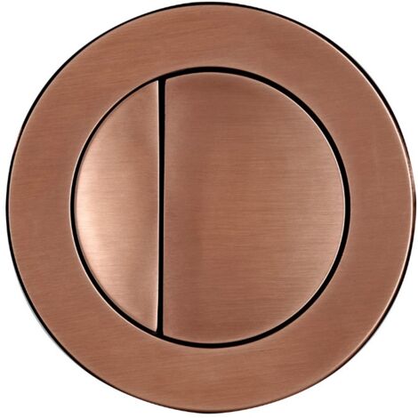 Roper Rhodes Brushed Bronze Round Dual Flush Plate Button - TR9001 TR9002 TR9009