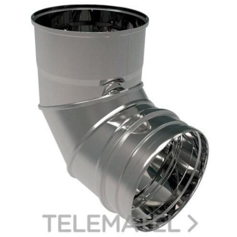 ROS codo 90º 150 simple pared 2700192 ros , Codo 90º 150 Simple Pared 2700192 de la marca Ros Chimney.