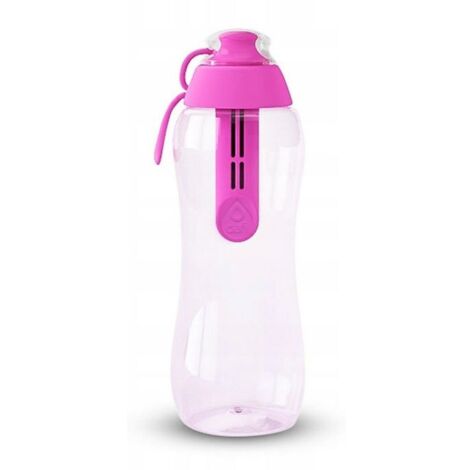 Rosa Dafi Wasserfilterflasche 0,3l + Filter