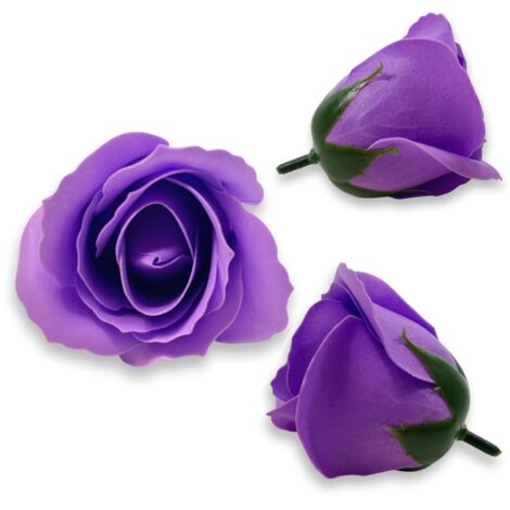 Rosa de jabón morada
