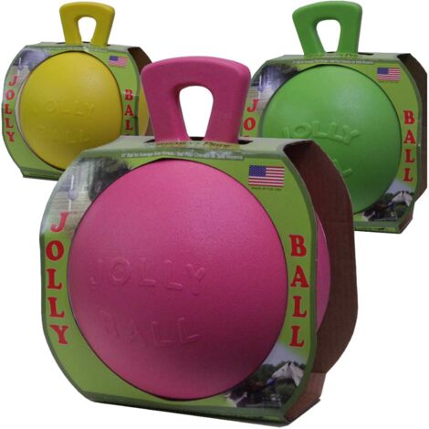 rosa - Gioco palla per cavalli Jolly aromatizzata 25 cm