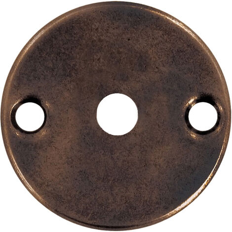 Rosace ø48 pour béquille mirande - Décor : Epoxy rouillé - Matériau : Fer - BOUVET