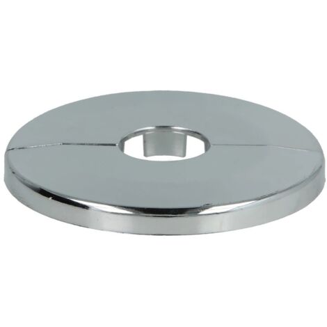 Rosace à clipser chromé diam. 18 mm, 65 mm, H 6,5 mm