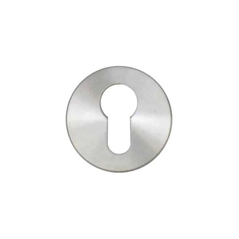 Rosace à cylindre Inox 304 - Margaux finesse - Finition inox brossé