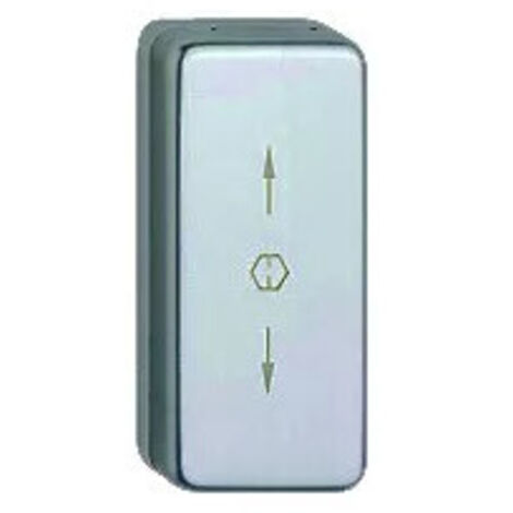 Rosace avec cache en aluminium pour fenêtre U34 SV - HOPPE AG - Aspect inox