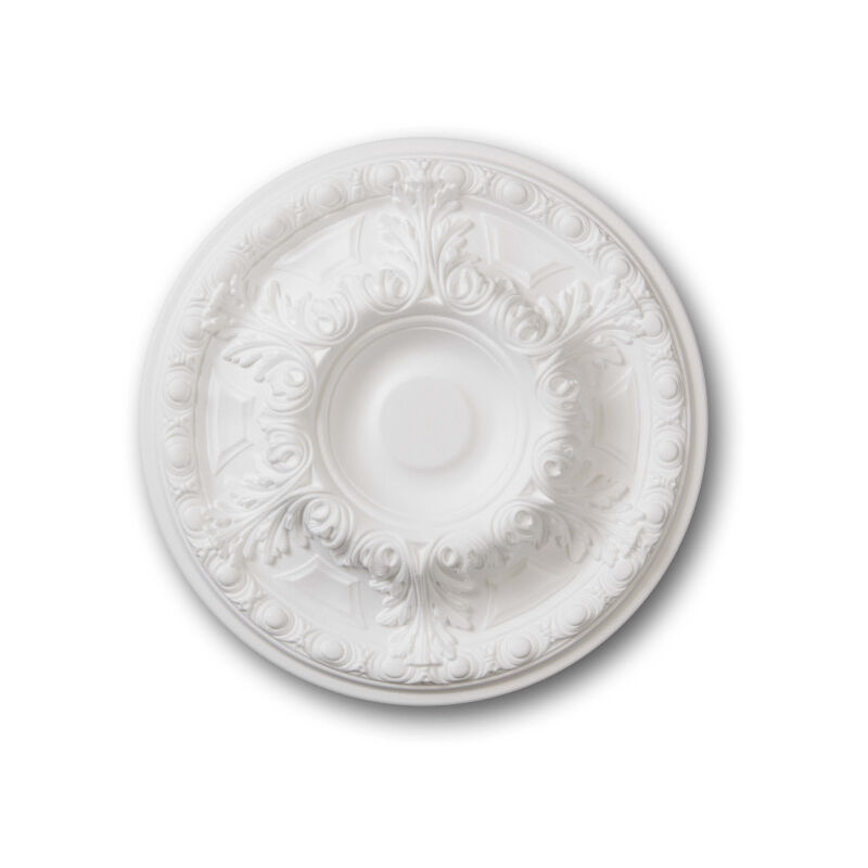 B17 DECOFLAIR Rosace Polystyrène expansé 500 x 500 x 51 - 1 pièce