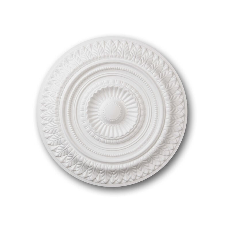 Decoflair - B27 Rosace Polystyrène expansé 50 x 665 x 665 - 1 pièce