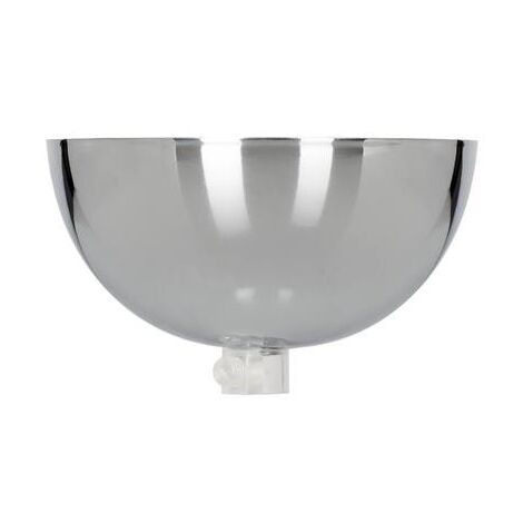 Rosace Bowl en métal - Chrome