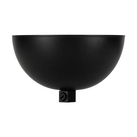 Rosace Bowl en métal - Noir