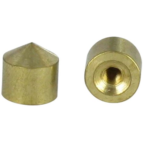 ROSACE CONIQUE LAITON 5X5 TARAUDAGE BORGNE M3 PAS DE 50