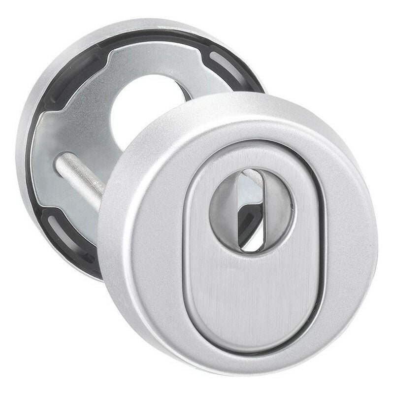 Rosace de clé de protection porte avant 7156, inox