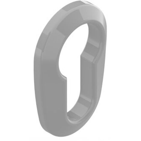 Rosace de cylindre ovale adhésive DS5528 gris anthracite RAL 7016 - LA CROISEE DS
