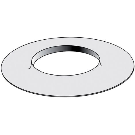 UBBINK Rosace de finition Ø 100mm blanche EPDM