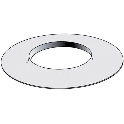 UBBINK Rosace de finition Ø 100mm blanche EPDM