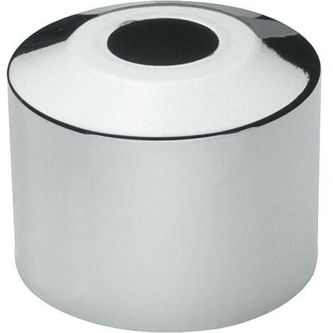 Rosace de robinet laiton chrome 3/8" x 10mm ,