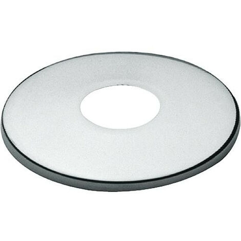 Rosace de robinet laiton chrome 3/8" x 25mm