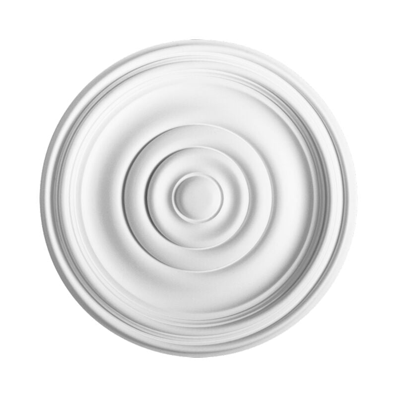 R08 Rosace de plafond Orac Decor ø 38cm - moulure décorative polyuréthane Sans tube de colle